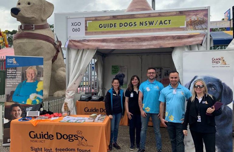 Guide Dogs at the Sydney Royal Easter Show
